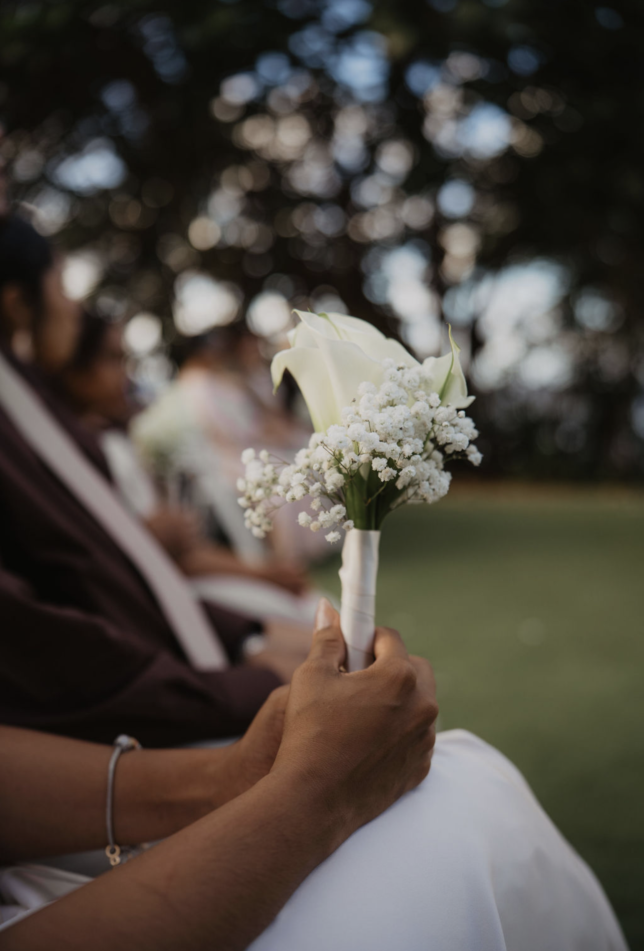 Detalle de una ceremonia