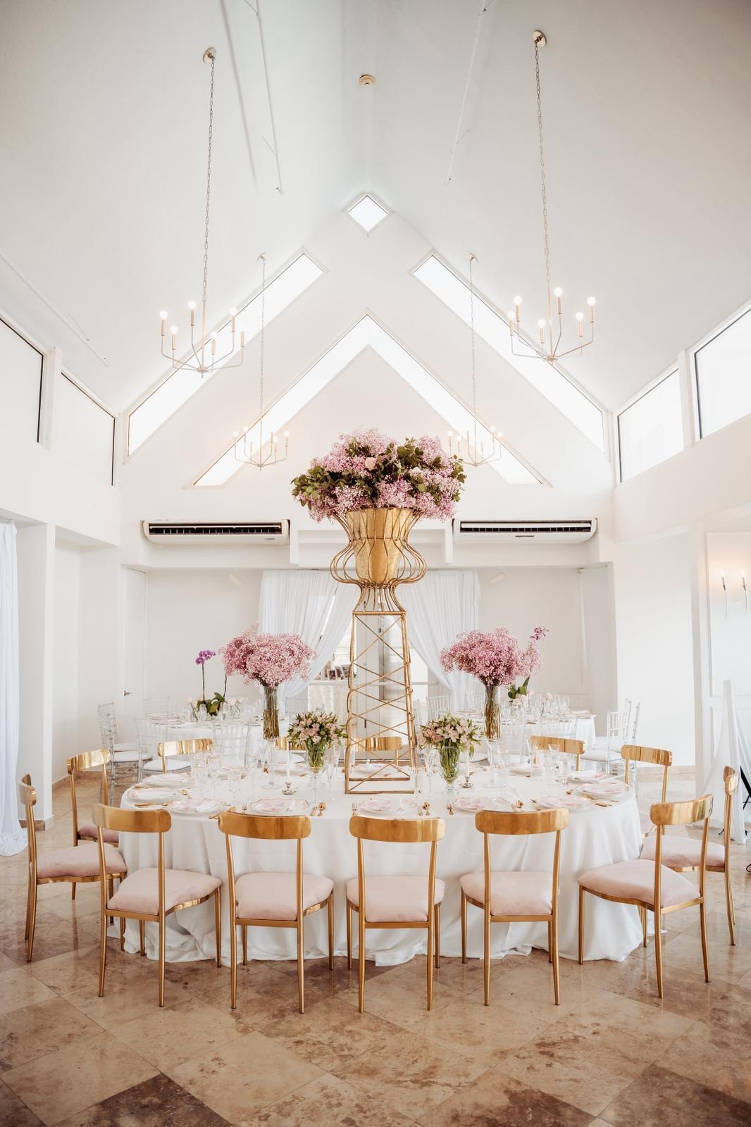 Montaje floral para un evento especial